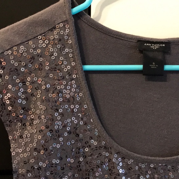 Ann Taylor Sequined Top - Picture 4 of 4